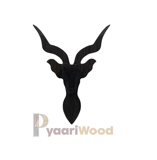 Modern Antelope Head Wall Decor
