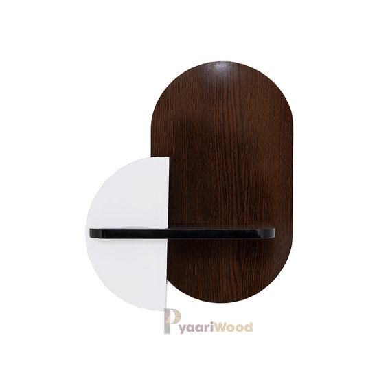 Modern Half Moon Wall Shelf