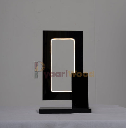 Modern Wooden Table Study Lamp (Black)